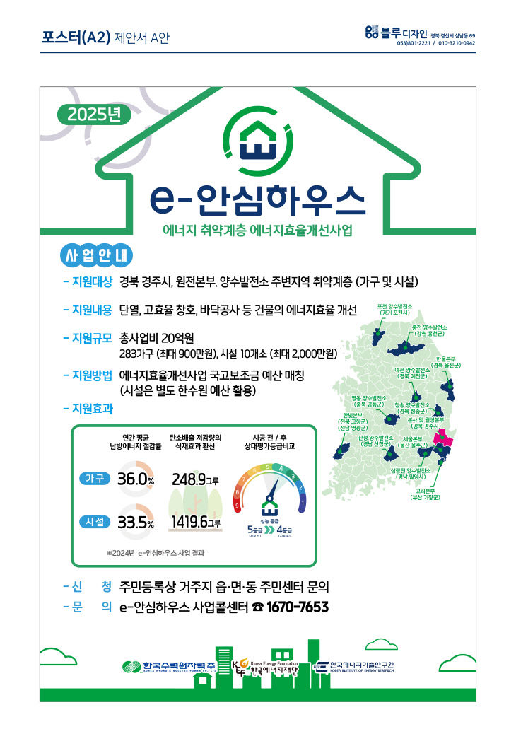 사진. 한수원 e 포스터