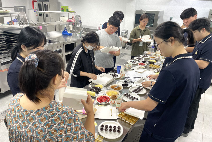 고창군 학교4-H 회원, 초콜릿 만들기 체험