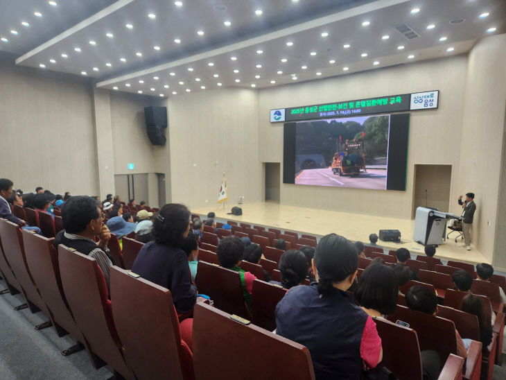2. 음성군, 근로자 온열질환 예방을 위한 교육 실시(1)