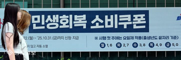 민생회복 소비쿠폰