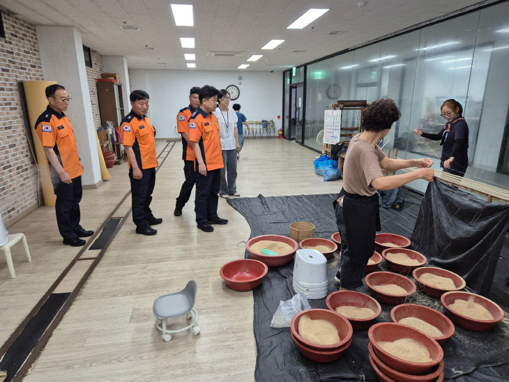 서천소방서가 실시한 다중이용시설 화재예방 현장점검