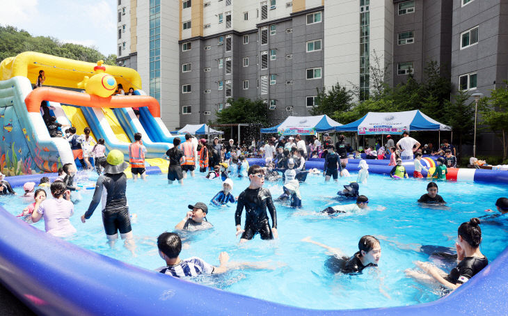 칠곡 풀장 설치