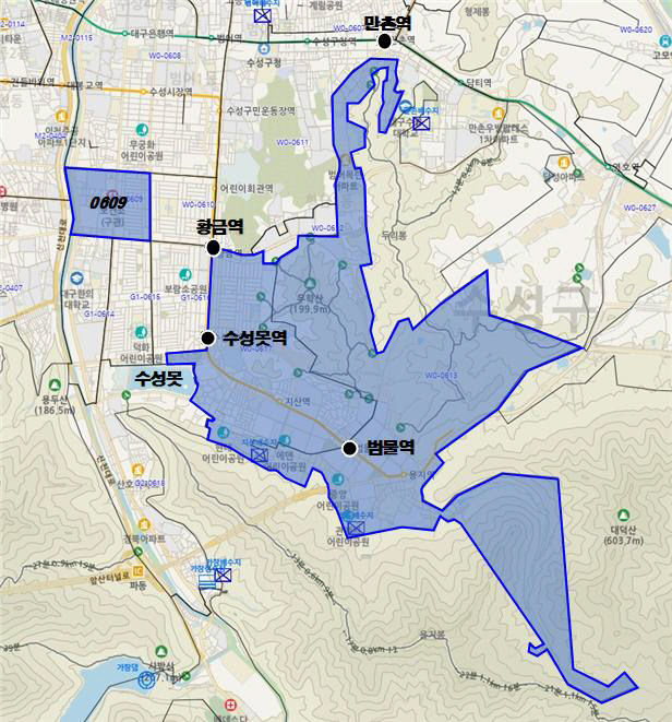 1단계 지역 지도