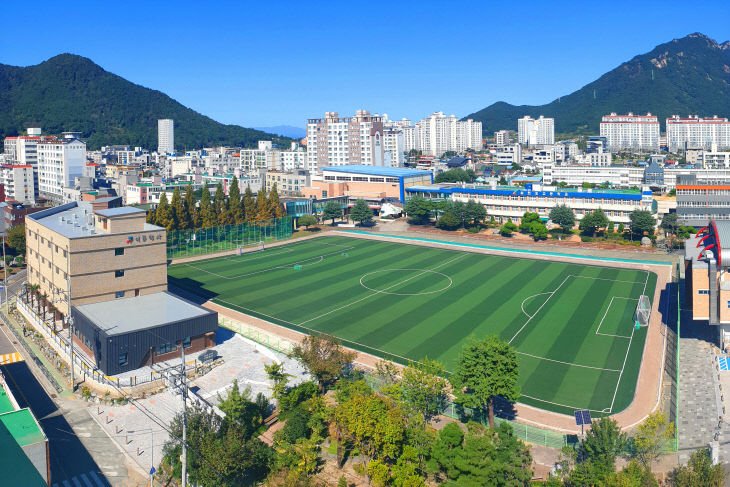 삼천포고등학교 전경