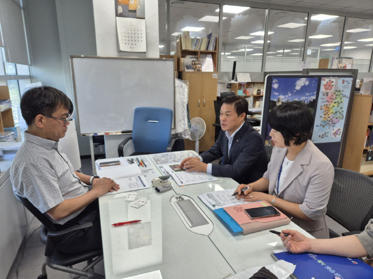 기재부 직접 찾아 국가예산 핵심 사업 건의