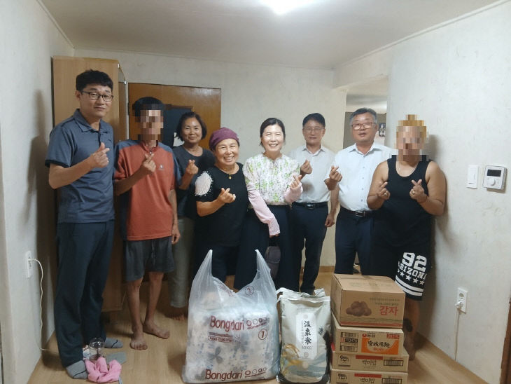 호우 피해 가정 복구 지원 나서