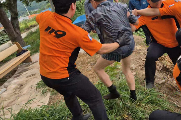 구조현장 사진
