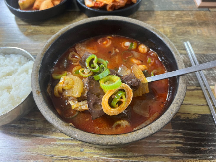 청주 남주동 해장국집