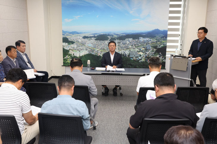 정읍시, 정읍그린파워에 공사중단 강력 요청