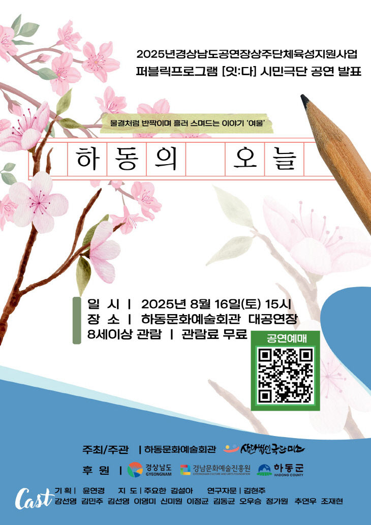 2.하동의 오늘 포스터