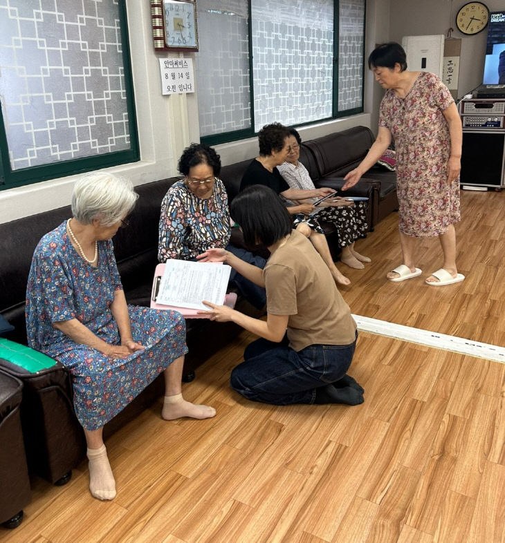 사진1) 대전 서구 민생회복 소비쿠폰 찾아가는 신청 현장