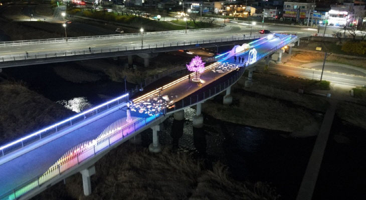 모충교 친수공간 조성