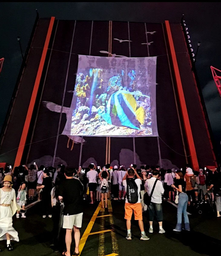 ▲ 사진설명 = 영도대교핑1