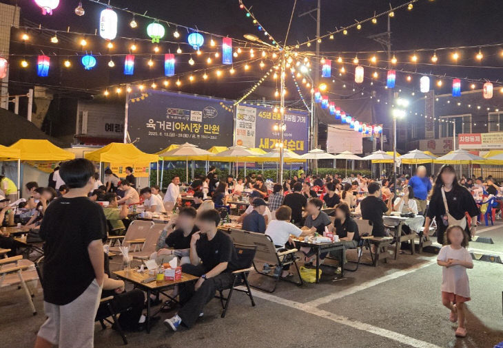 청주시! 육거리야시장 9월부터 상설 운영