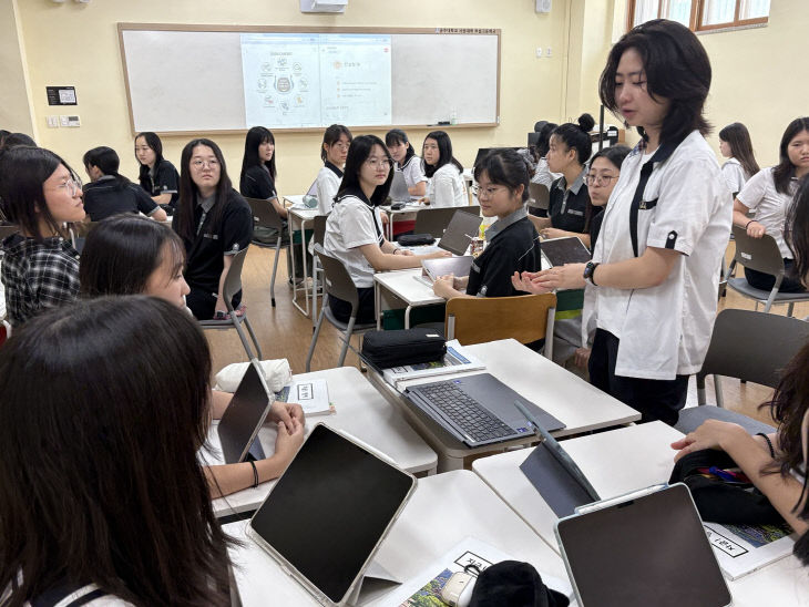 지능형 영어교실 활용 영어수업