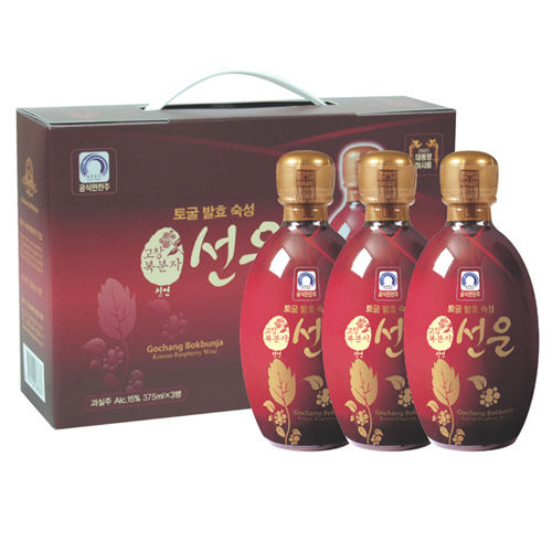 서해안복분자주 제품(선운)