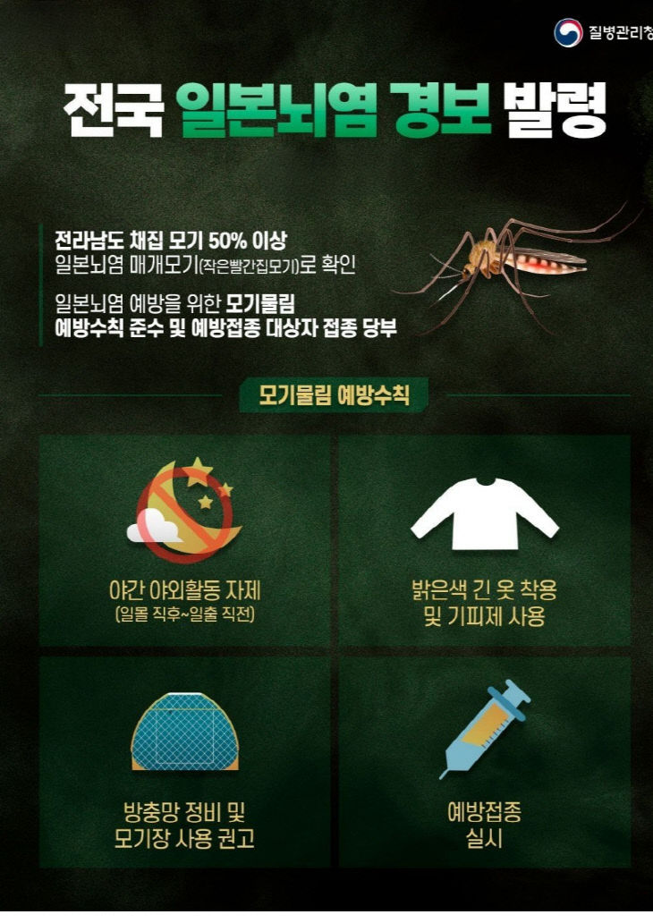 5. 고양시, 여름철 ‘일본뇌염’ 어린이·고령자 각별 주의