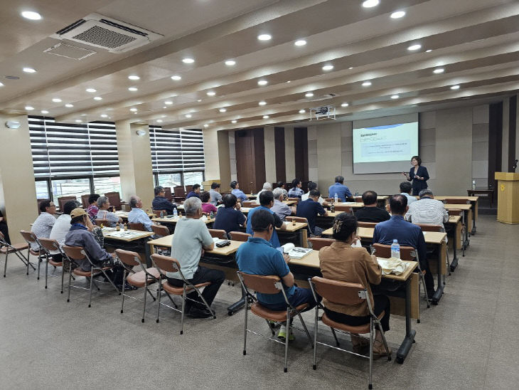 서충주농협, 조합원 대상 전기통신 금융사기 예방교육 실시