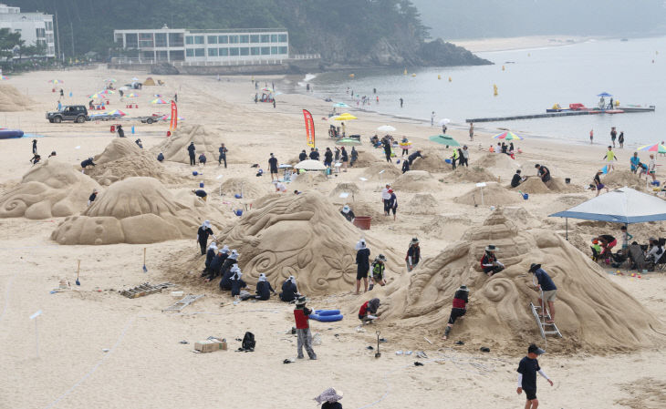모래조각 힐링페스타 개최 1