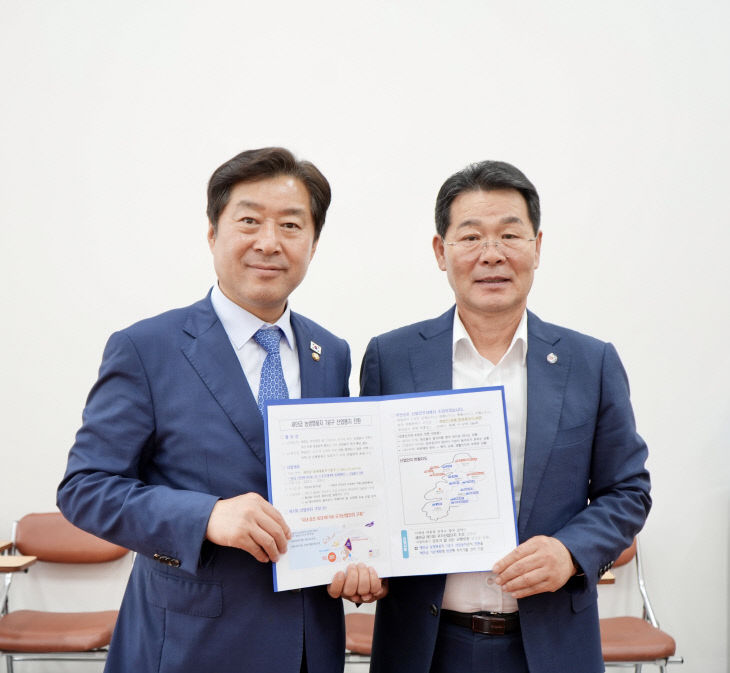 권익현 부안군수, RE100 국가산단 유치 총력 행보 (1)