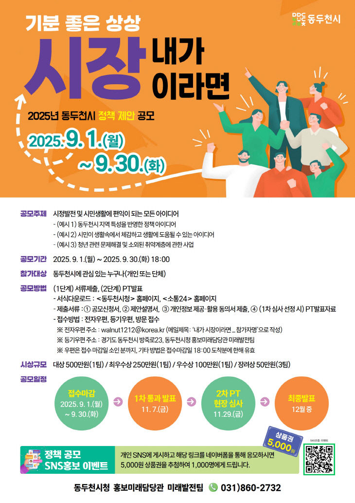 3. 기분 좋은 상상 “내가 시장이라면”…동두천시, 2025년 정