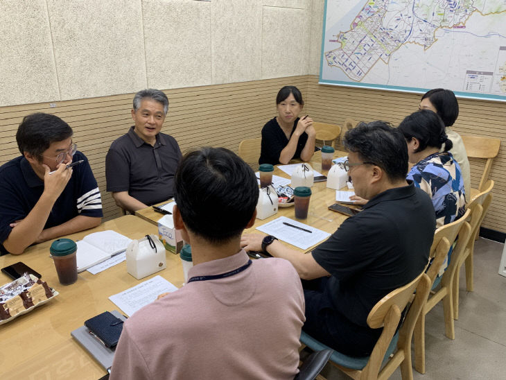 시흥시 시민호민관 차담회 현장