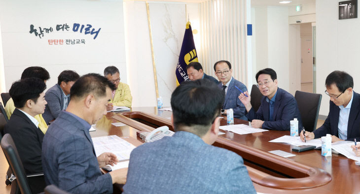 1-강진군수-도교육감 면담-2