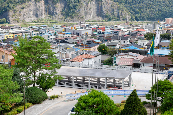 보도 1) 별곡 공영주차장 공사 중(2)