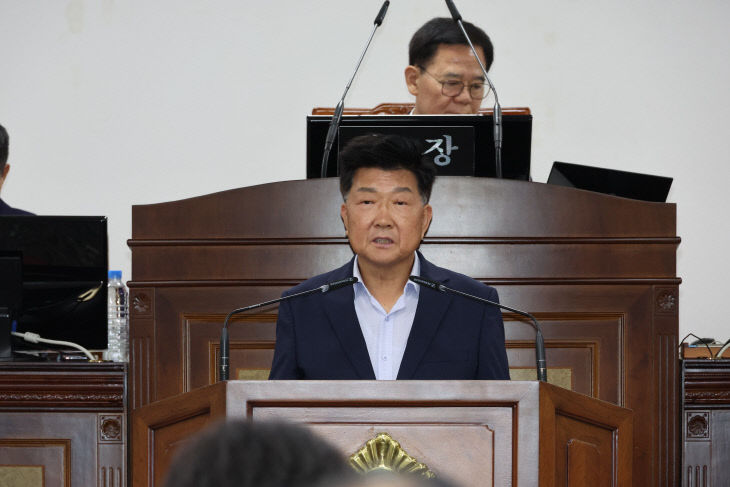 제307회 산청군의회 임시회 5분자유발언