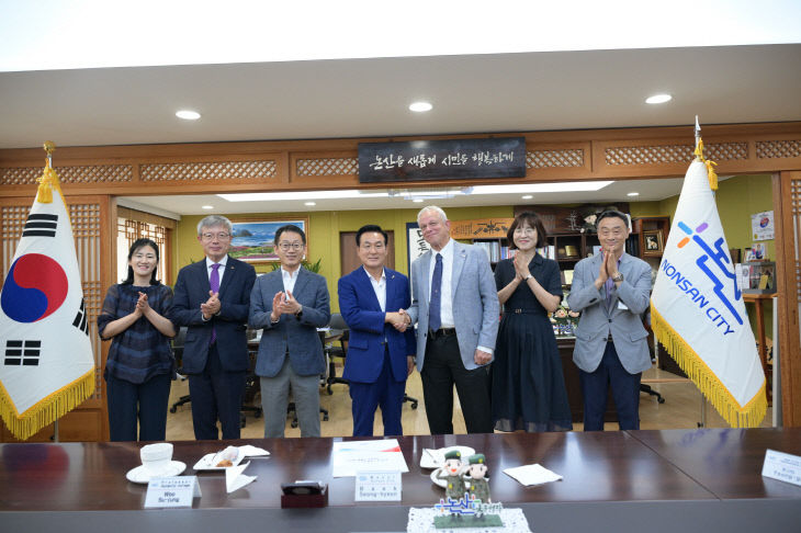 헌츠빌대학교 부총장 방문(5)