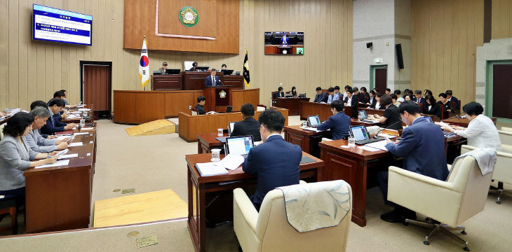 의왕시의회, 11일간의 대장정 ‘제314회 임시회’ 개회