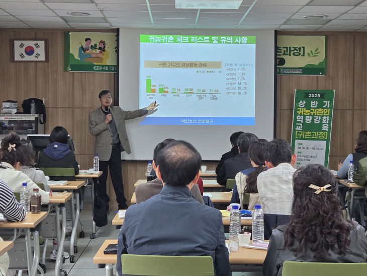 상반기 귀농귀촌인 역량강화 교육