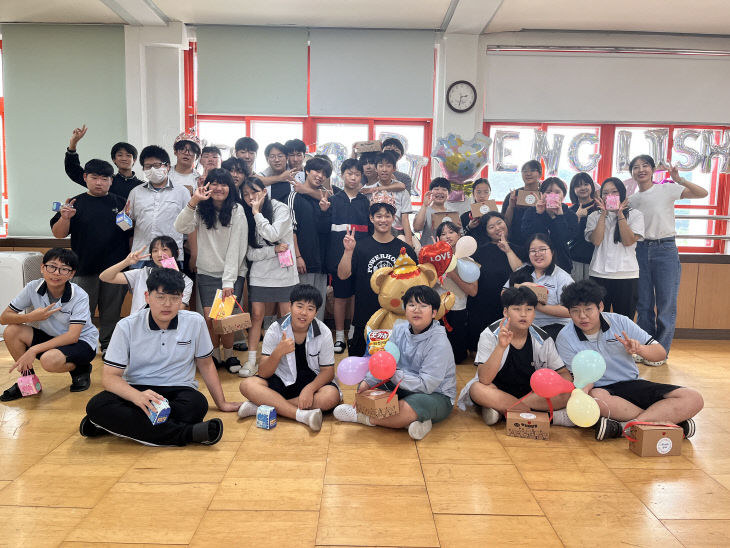 부리중, ‘Level Up! English Week’ (금산교육지원청 사진제공