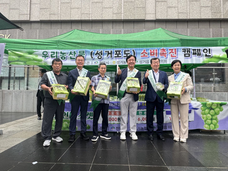 농업정책과(천안포도 직거래 판촉행사) (1)