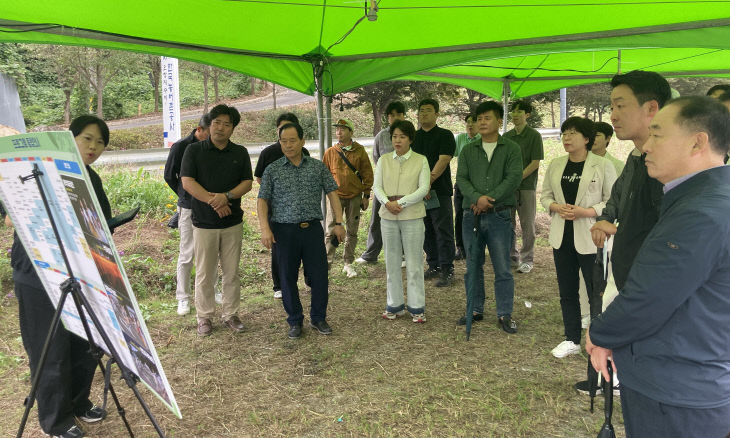 청원생명축제 준비상황 현장 점검