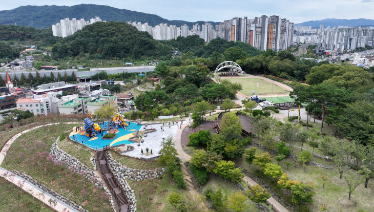 20250922-판암근린공원 전경. (사진= 대전 동구)