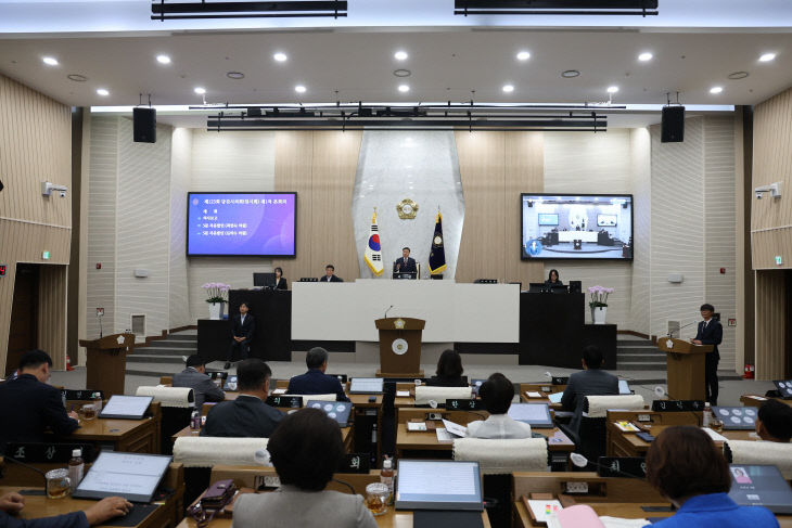 사본 -제123회 당진시의회 임시회 개최