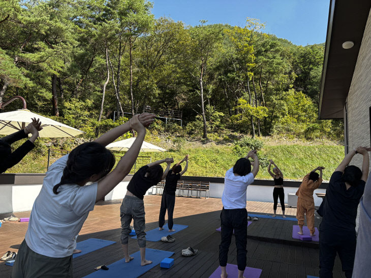 보도 2) 요가프로그램(2)