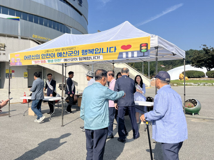 (추가 사진)어르신 교통사고 예방 홍보캠페인 (1)