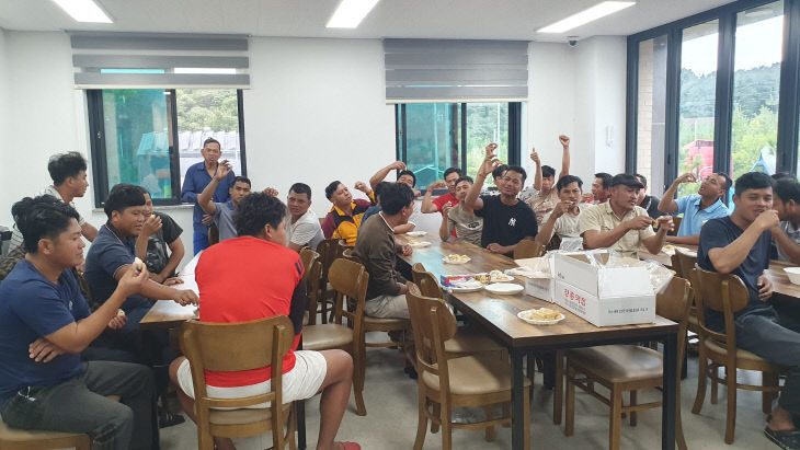 추석 맞이 괴산군 농촌 외국인근로자 한마당 행사 열려 (3)