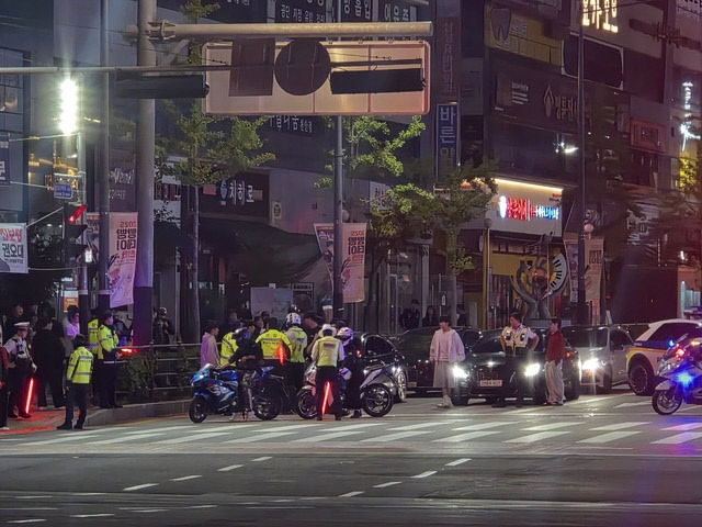 한글날 폭주