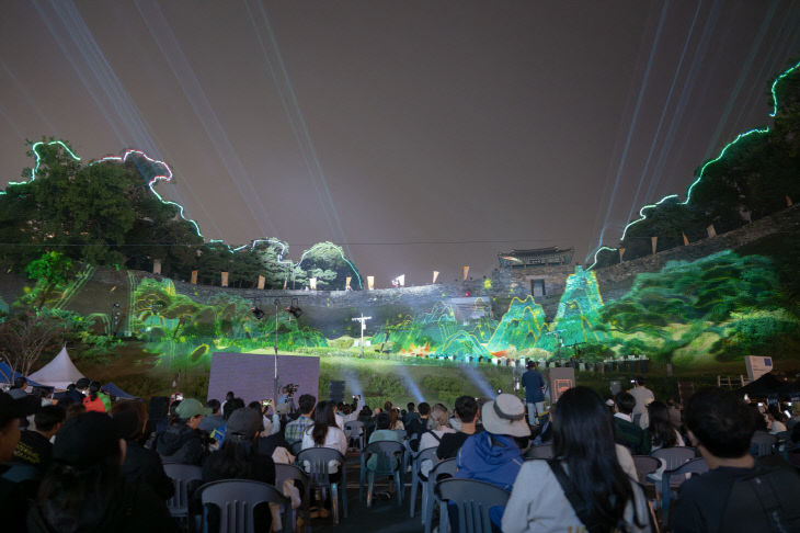 제71회 백제문화제_공산성 미디어아트