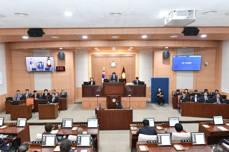 제274회 임시회 제1차 본회의