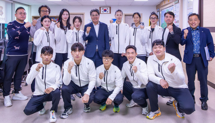 청양군청 복싱 육상팀
