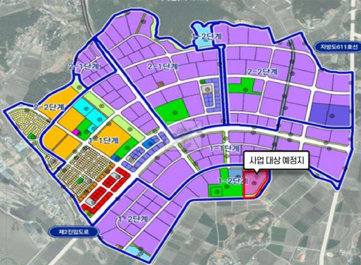 장항국가산단 서천자원순환 공공처리사업 예정도