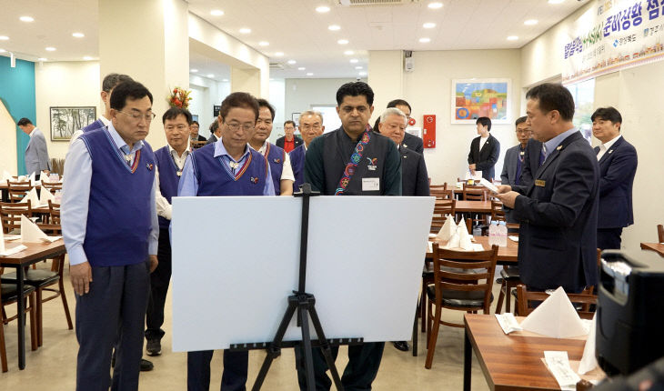 하이아시아 경주점에서 할랄음식점 운영 점검