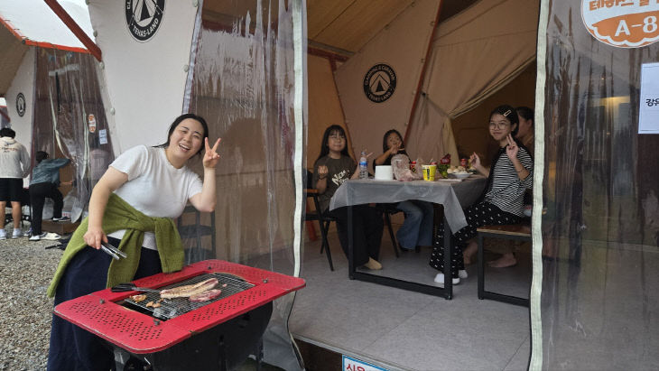 강경산양초, '초록별 캠핑'으로 교육가족 화합의 장(場) 마련_1