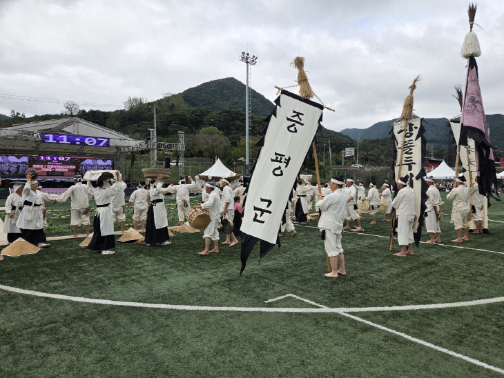 충북민속예술축제 증평장뜰두레농요 참가 2