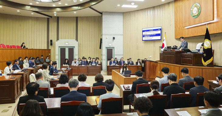 의왕시의회, 10일간의 대장정 ‘제315회 임시회’ 개회