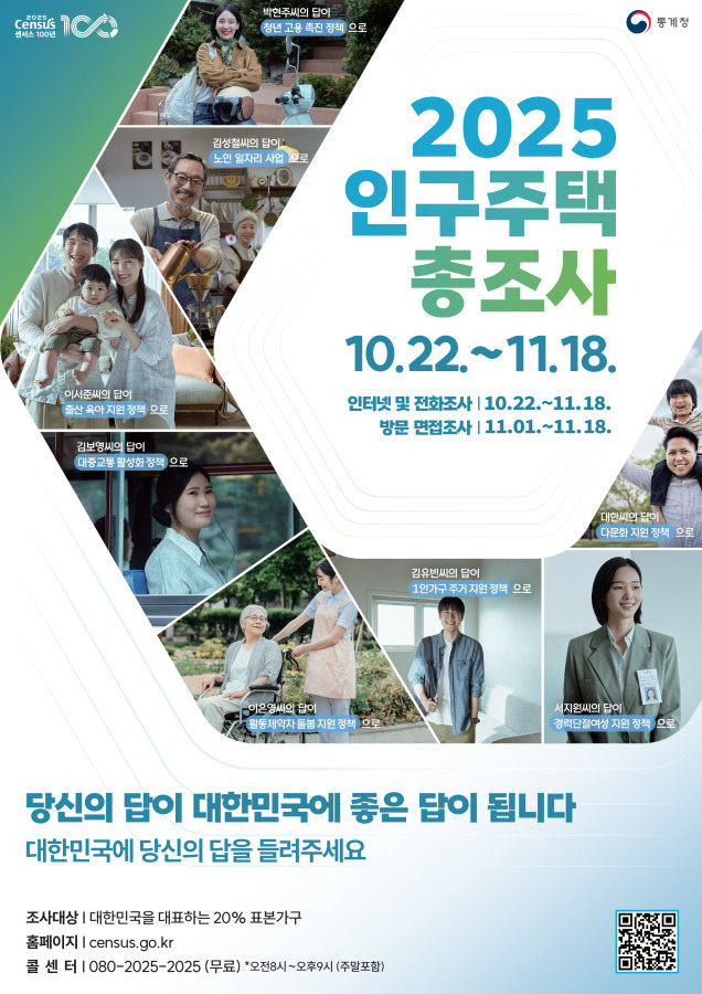 제천시 2025 인구주택총조사 실시